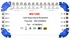 13x8 satellite multi-switch, Stand-Alone multiswitch