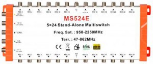 5x24 Multi - switch satellite, Independent Multi - switch