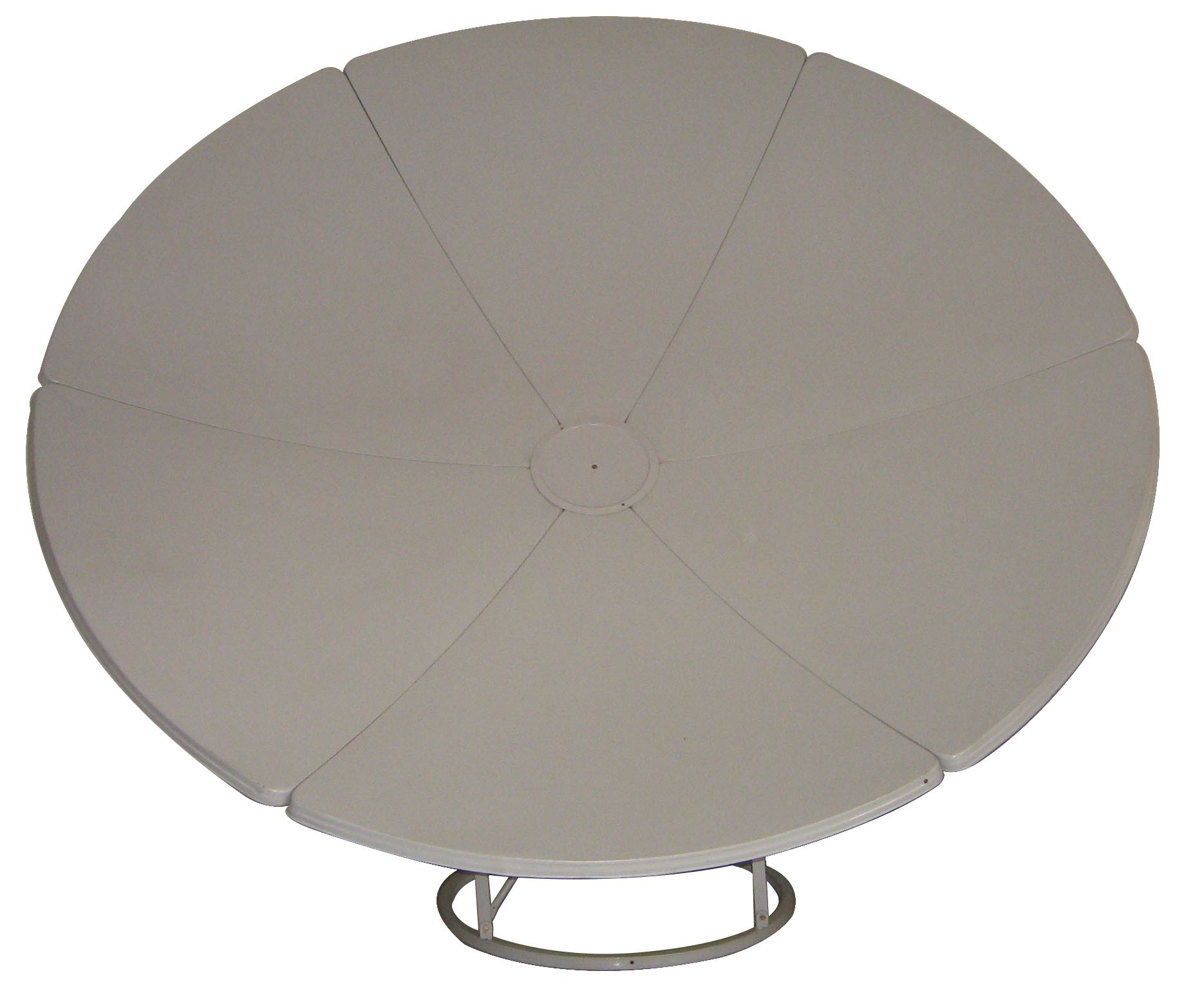 Antenne parabolique en bande C de 150 cm, mise au point principale