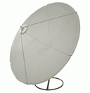 150cm C band satellite dish antenna, prime focus