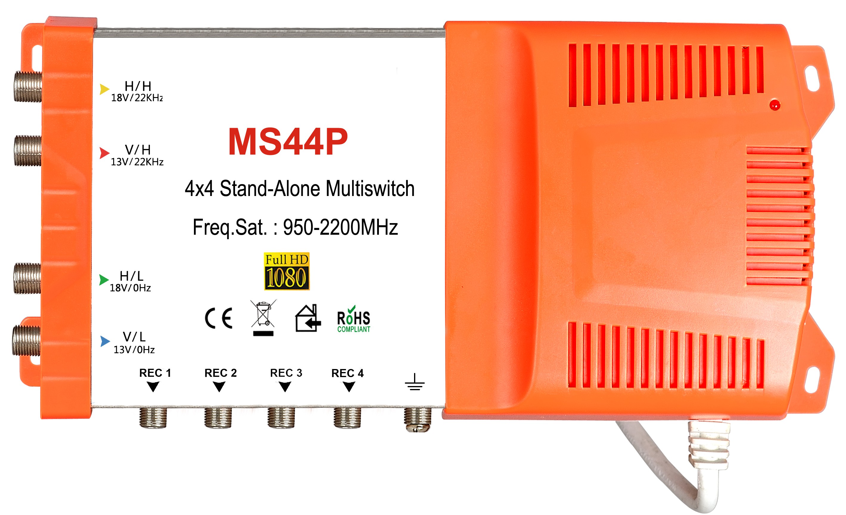 4x4 satellite Multi - switch, Independent Multi - switch, with Power