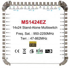 14x24 satellite multi-switch, Stand-Alone multiswitch