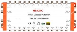 4x24 Satellite multi - Switch, cascaded multi - Switch